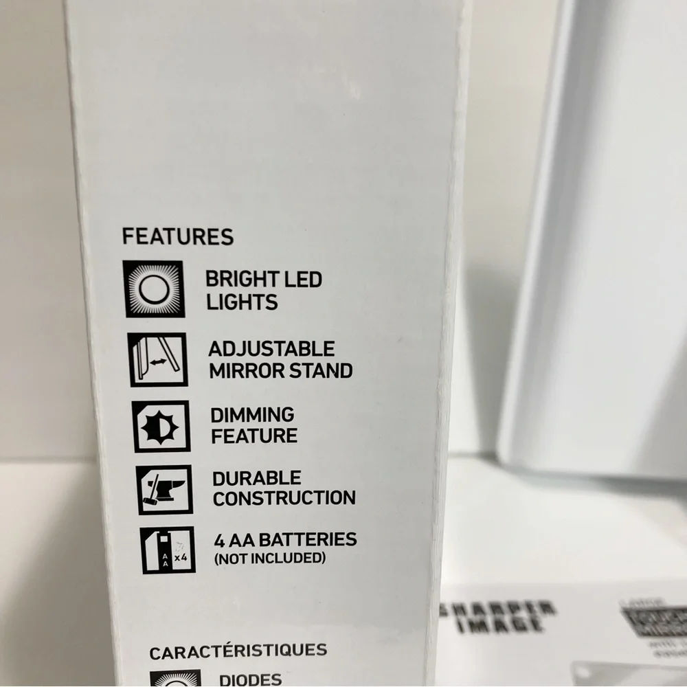 Sharper Image Touch LED Mirror Dimming NEW - Picture 9 of 9